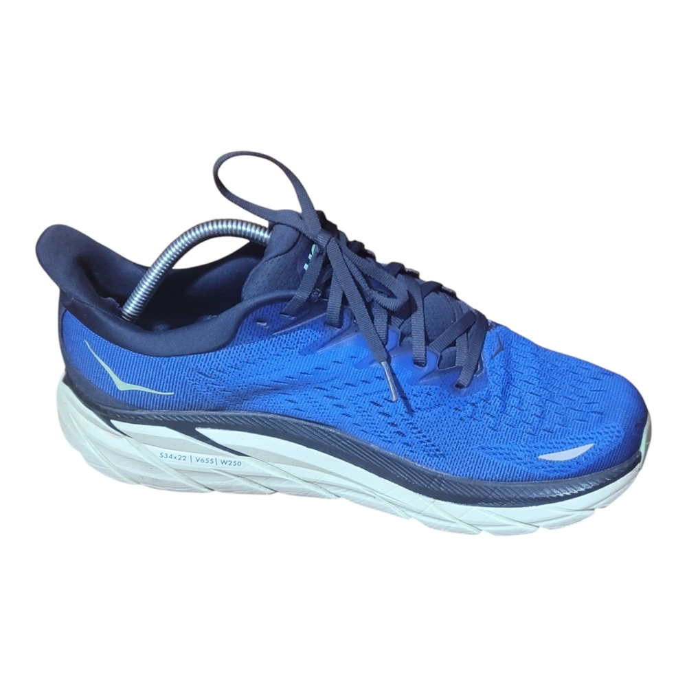 Hoka Clifton 8 Mens Size 10 Blue SB5 - Picture 4 of 9